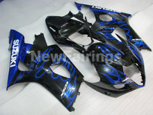 Load image into Gallery viewer, Black and Blue Flame - GSX - R1000 03 - 04 Fairing Kit