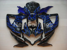 Load image into Gallery viewer, Black and Blue Flame - GSX-R750 08-10 Fairing Kit Vehicles