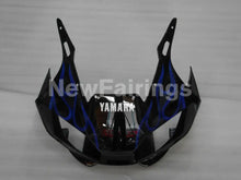 Load image into Gallery viewer, Black and Blue Flame - YZF-R6 98-02 Fairing Kit Vehicles &amp; Parts &gt; Vehicle Parts &amp; Accessories &gt; Motor Vehicle Parts &gt;