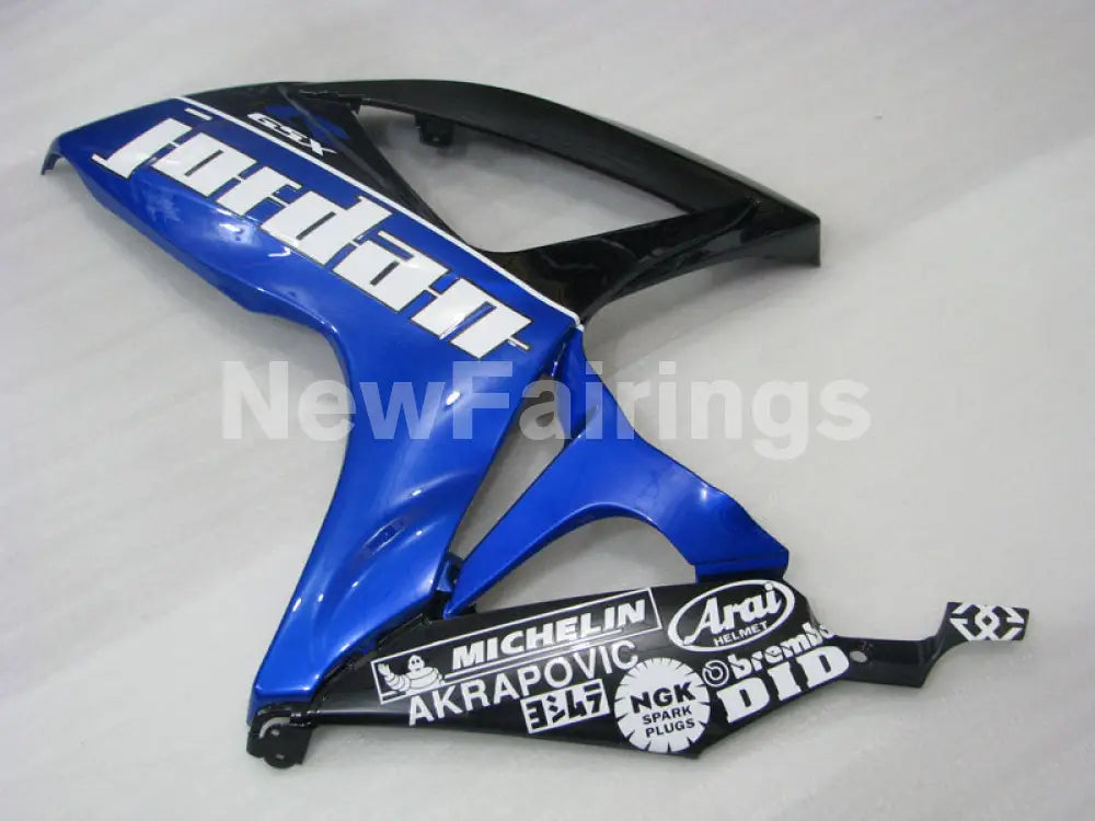 Black and Blue Jordan - GSX-R750 06-07 Fairing Kit Vehicles