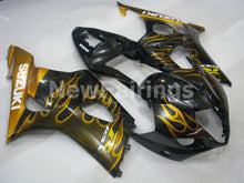 Load image into Gallery viewer, Black and Golden Flame - GSX - R1000 03 - 04 Fairing Kit