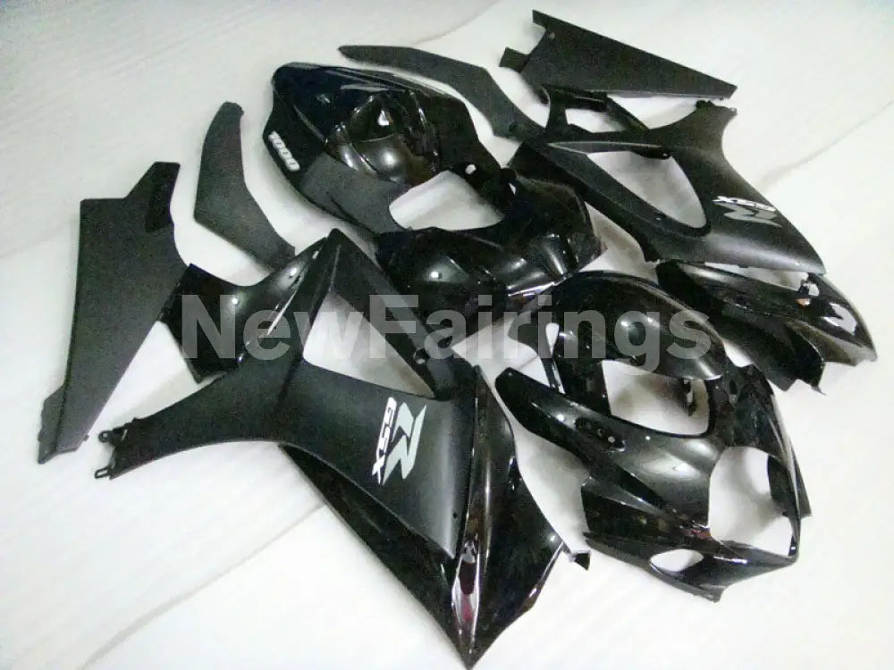 Black and Matte Factory Style - GSX - R1000 07 - 08 Fairing