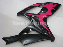 Load image into Gallery viewer, Black and Pink Flame - GSX-R600 06-07 Fairing Kit -
