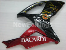 Load image into Gallery viewer, Black and Red BACARDI - GSX-R600 06-07 Fairing Kit -