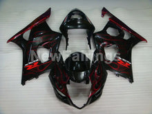 Load image into Gallery viewer, Black and Red Flame - GSX - R1000 03 - 04 Fairing Kit