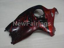 Load image into Gallery viewer, Black and Red Flame - GSX1300R Hayabusa 99-07 Fairing Kit