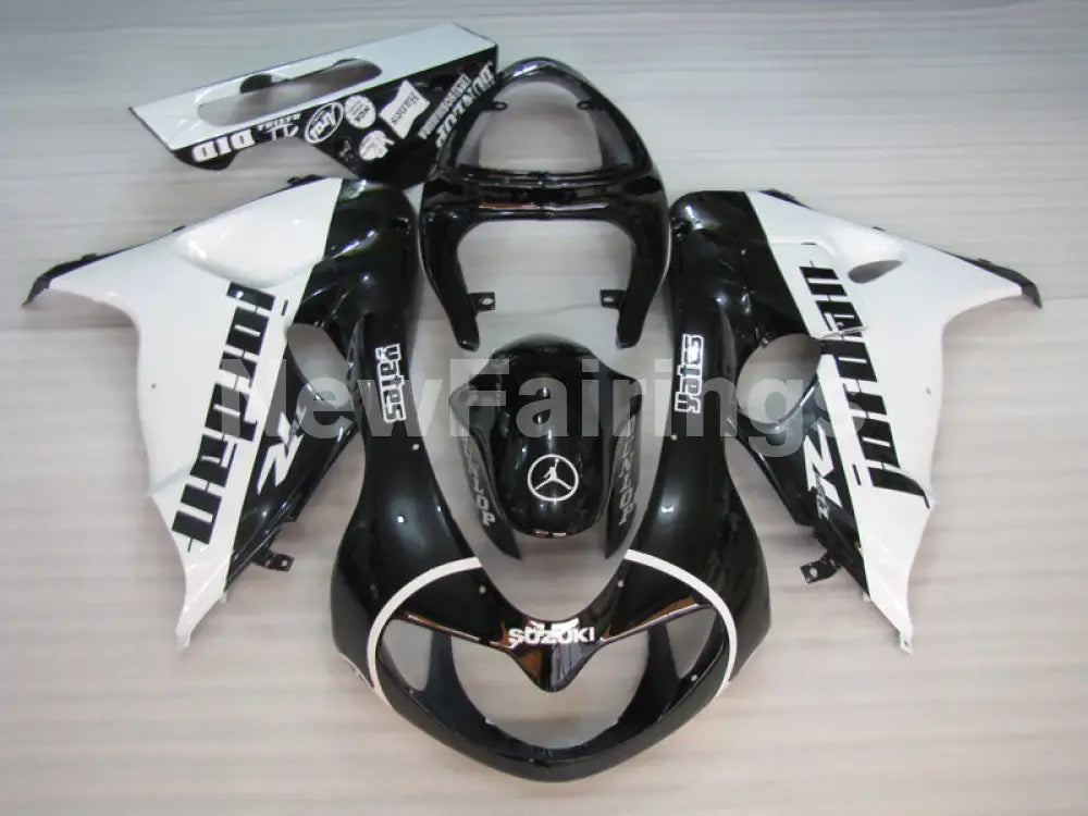 Black and White Jordan - TL1000R 98-03 Fairing Kit