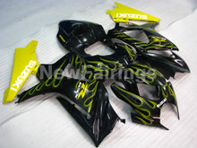 Load image into Gallery viewer, Black and Yellow Flame - GSX - R1000 07 - 08 Fairing Kit