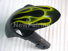 Load image into Gallery viewer, Black and Yellow Flame - GSX-R600 06-07 Fairing Kit -