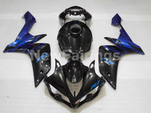 Load image into Gallery viewer, Black Blue Flame - YZF-R1 07-08 Fairing Kit - Vehicles &amp;