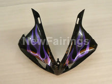 Load image into Gallery viewer, Black Purple Flame - YZF-R1 12-14 Fairing Kit - Vehicles &amp;