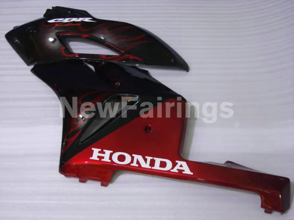 Black and Red Flame - CBR1000RR 04-05 Fairing Kit - Vehicles