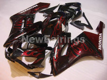 Load image into Gallery viewer, Black and Red Flame - CBR1000RR 04-05 Fairing Kit - Vehicles