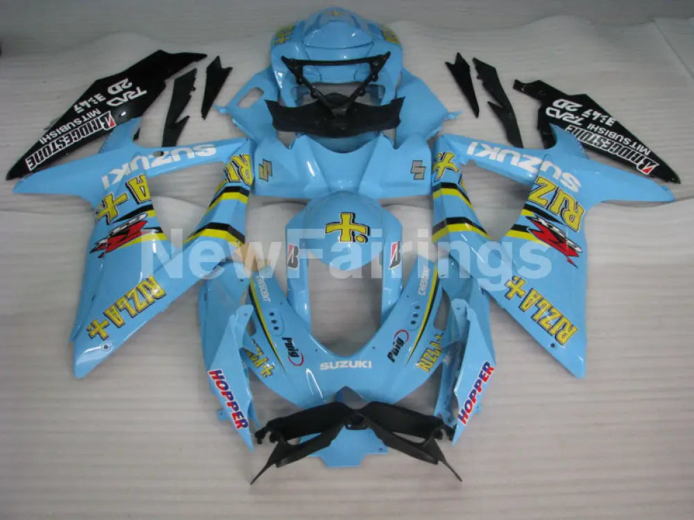 Blue and Black Rizla - GSX-R750 08-10 Fairing Kit Vehicles