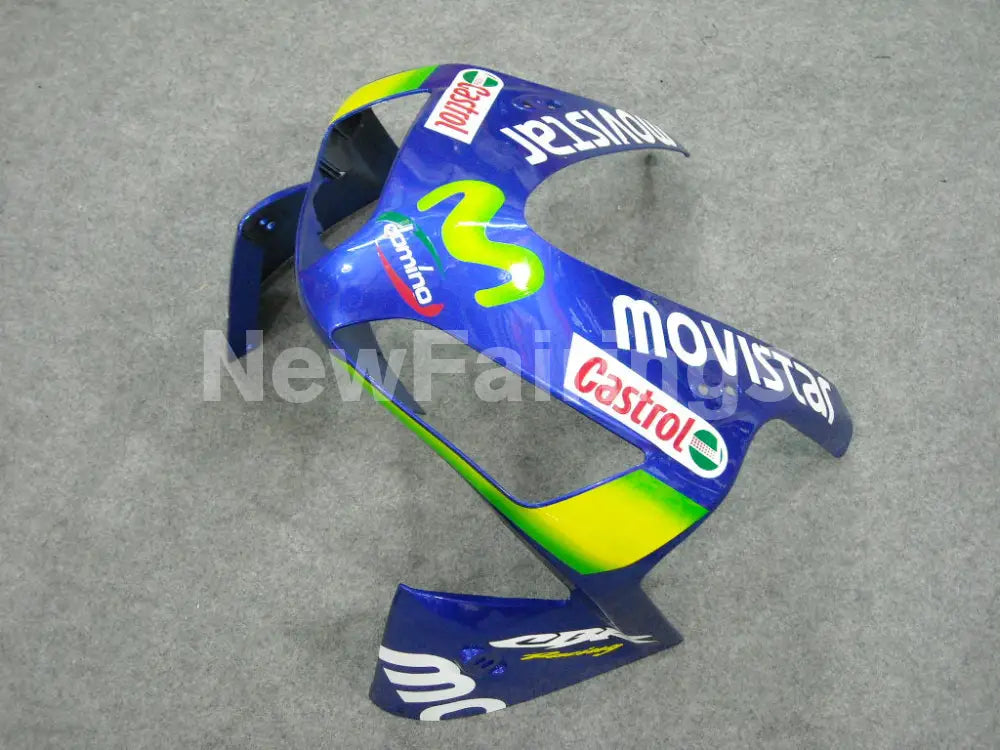 Blue and Green Movistar - CBR600RR 03-04 Fairing Kit -