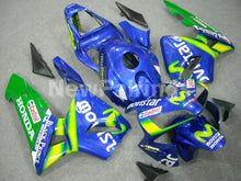 Load image into Gallery viewer, Blue and Green Movistar - CBR600RR 03-04 Fairing Kit -