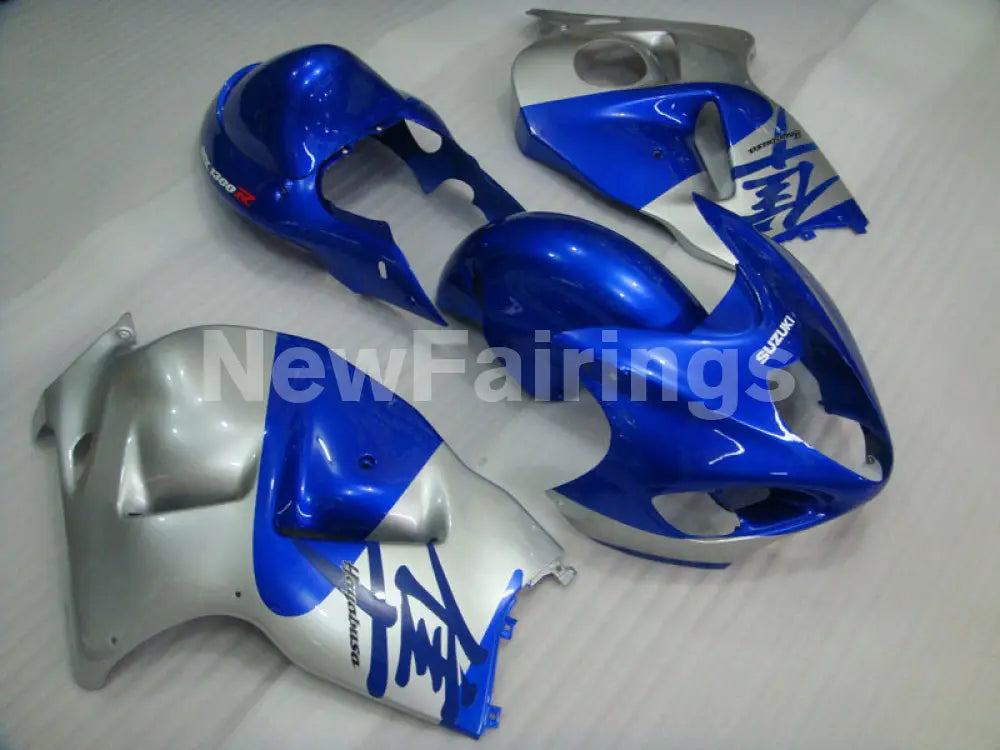 Blue and Silver Factory Style - GSX1300R Hayabusa 99-07