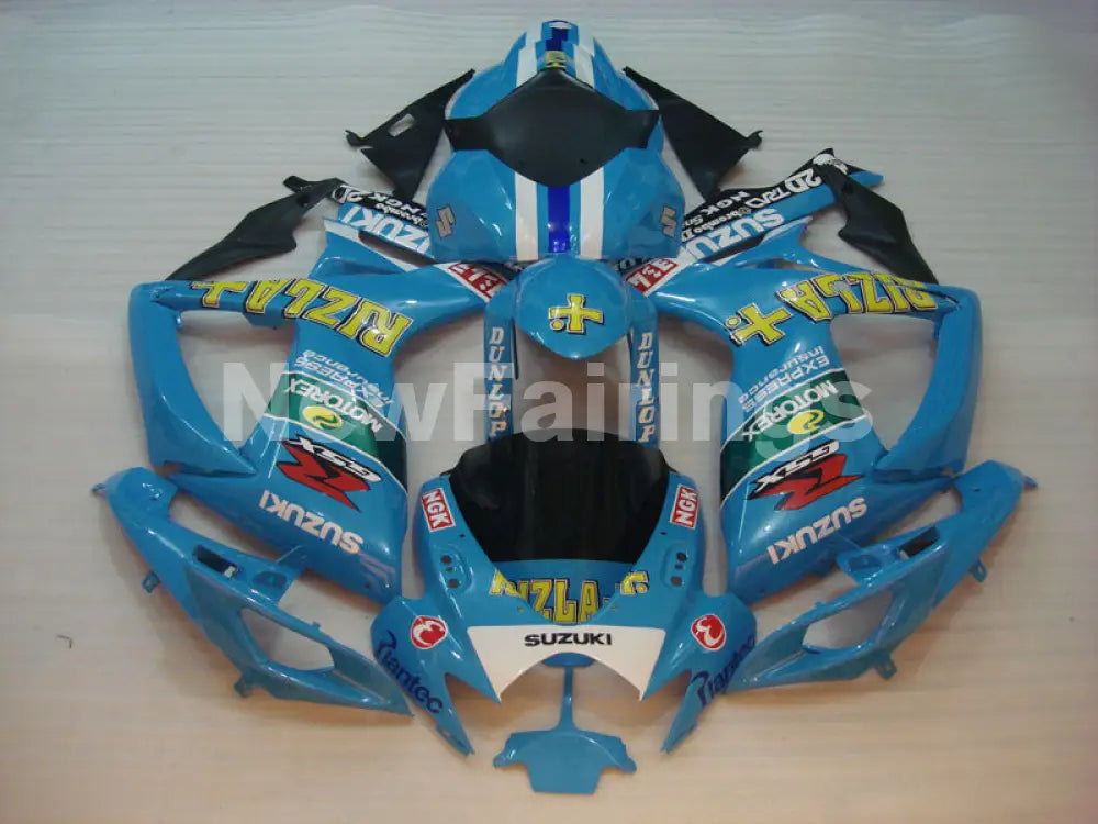 Blue and White Rizla - GSX-R600 06-07 Fairing Kit