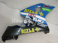 Load image into Gallery viewer, Blue White and Black Rizla - GSX-R750 04-05 Fairing Kit