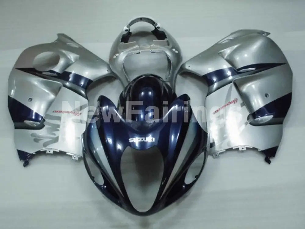 Deep Blue and Silver Factory Style - GSX1300R Hayabusa