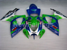 Load image into Gallery viewer, Green and White Blue Corona - GSX-R600 06-07 Fairing Kit -