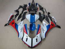 Load image into Gallery viewer, White and Blue Red Factory Style - YZF-R1 15-19 Fairing Kit