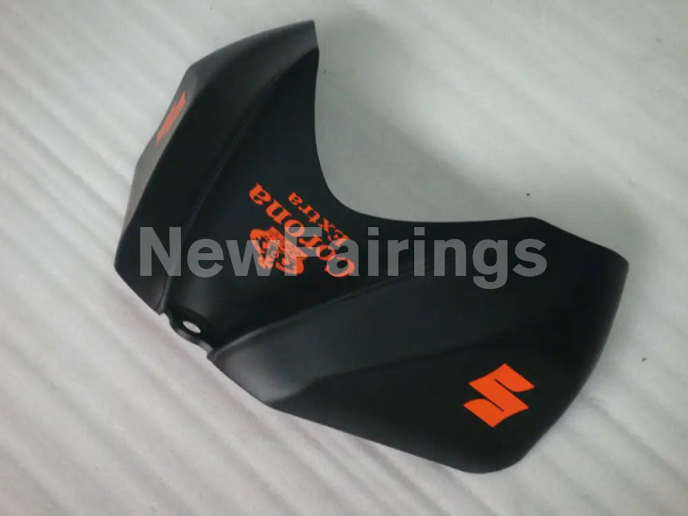 Matte Black and Orange Corona - GSX-R750 06-07 Fairing Kit