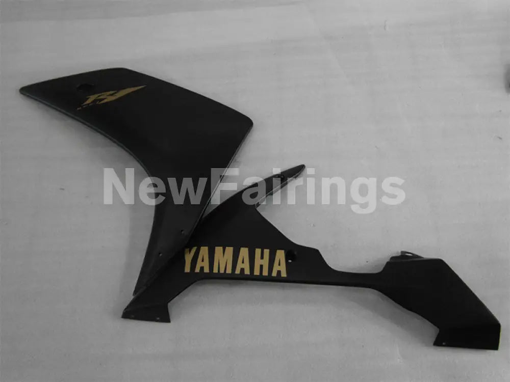 Matte Black white Golden Stickers Factory Style - YZF-R1