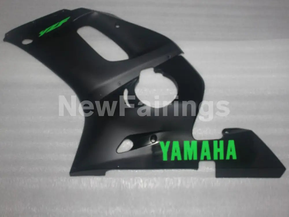 Matte Black with Green Decals Factory Style - YZF-R6 98-02 Fairing Kit Vehicles & Parts > Vehicle Parts & Accessories >