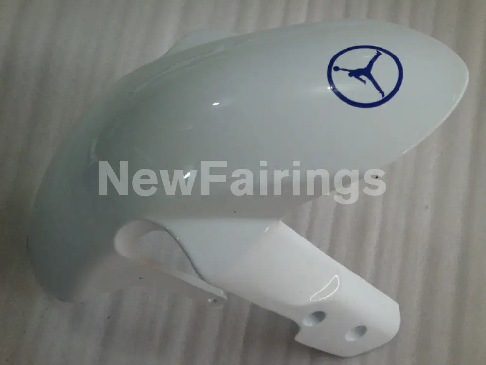 Number 23 White and Blue Jordan - GSX-R750 08-10 Fairing