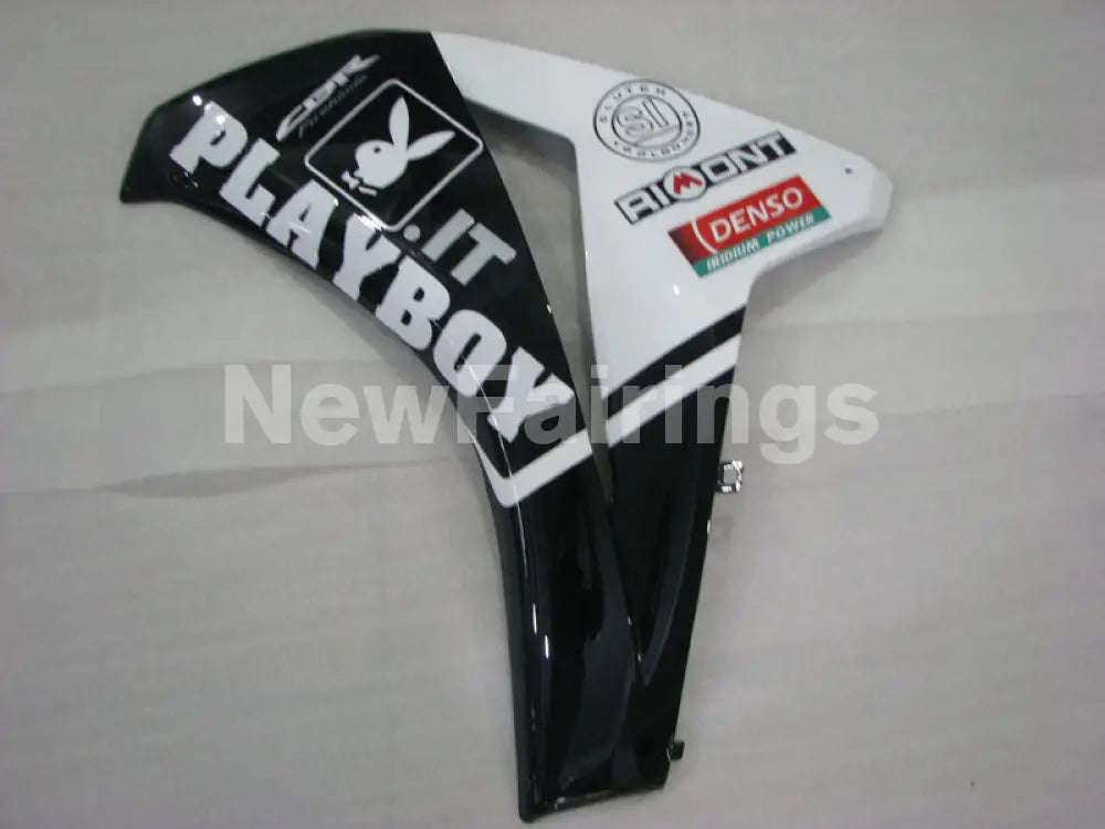 Number 82 White and Black Playboy - CBR1000RR 08-11 Fairing