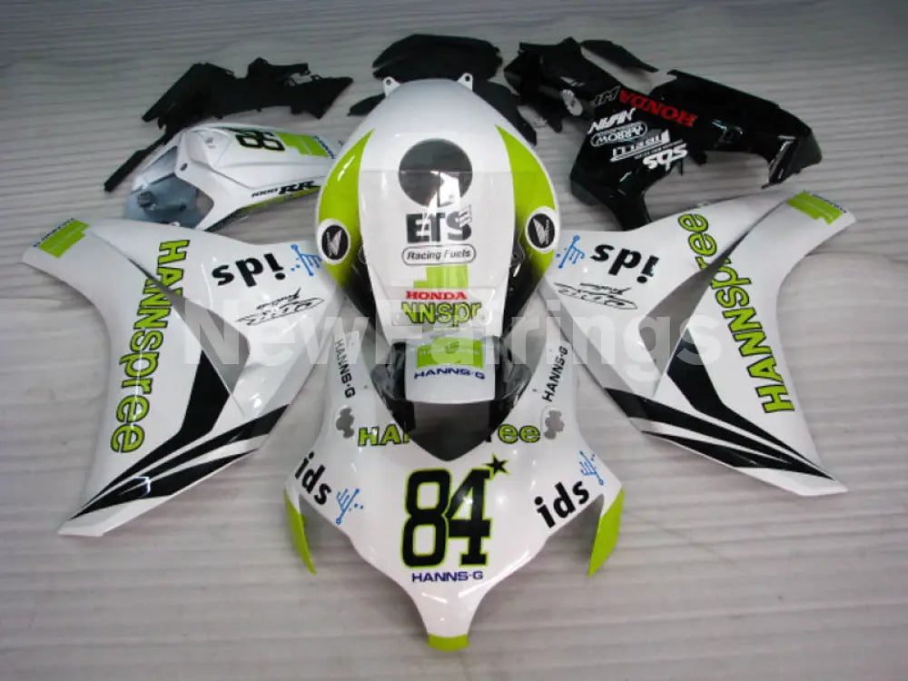 Number 84 White and Green HANN Spree - CBR1000RR 08-11