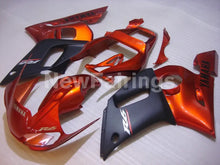 Load image into Gallery viewer, Orange and Matte Black Factory Style - YZF-R6 98-02 Fairing Kit Vehicles &amp; Parts &gt; Vehicle Parts &amp; Accessories &gt; Motor