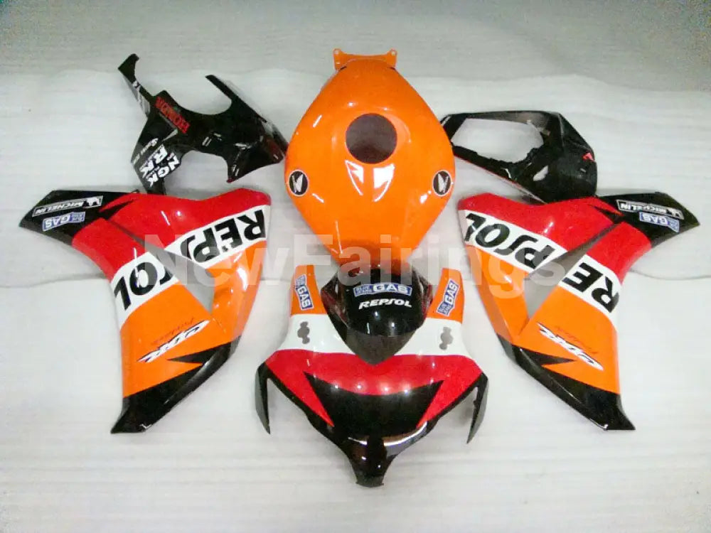 Orange and Red Black Repsol - CBR1000RR 08-11 Fairing Kit -