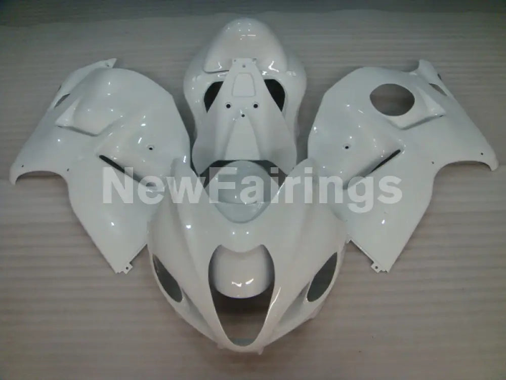 Pearl White No decals - GSX1300R Hayabusa 99-07 Fairing Kit