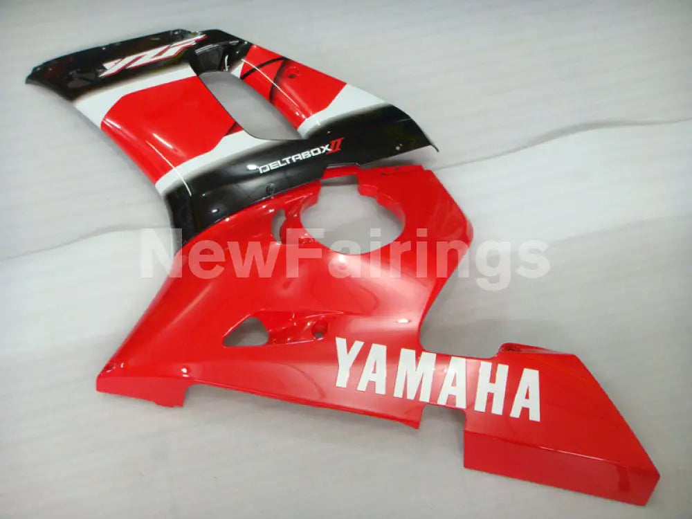 Red and Black White Factory Style - YZF-R6 98-02 Fairing Kit Vehicles & Parts > Vehicle Parts & Accessories > Motor