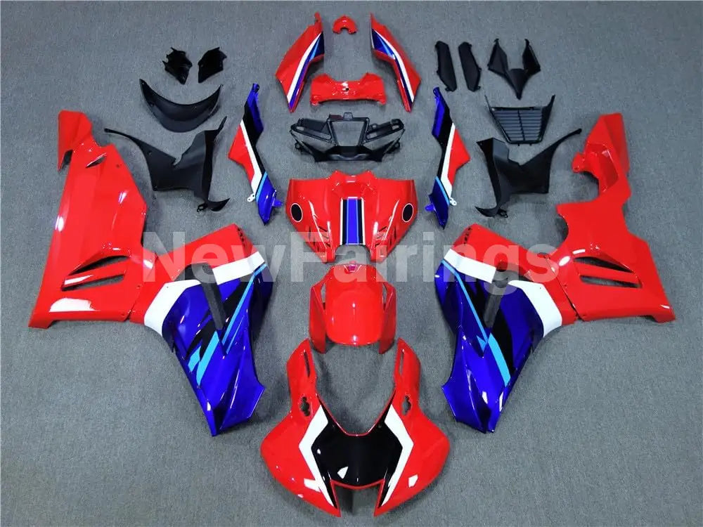 Red and Blue Factory Style - CBR1000RR 20-24 Fairing Kit