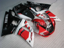 Load image into Gallery viewer, Red and White Black Factory Style - YZF-R6 98-02 Fairing Kit Vehicles &amp; Parts &gt; Vehicle Parts &amp; Accessories &gt; Motor