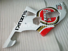 Load image into Gallery viewer, Red and White Lucky Strike - GSX-R600 01-03 Fairing Kit -