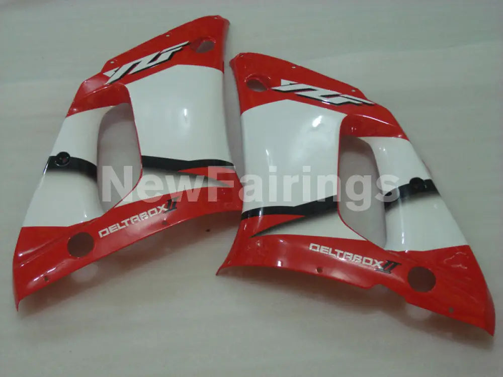 Red Black and White Factory Style - YZF-R6 98-02 Fairing Kit Vehicles & Parts > Vehicle Parts & Accessories > Motor