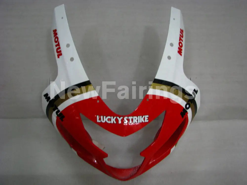 Red White Lucky Strike - GSX-R750 04-05 Fairing Kit