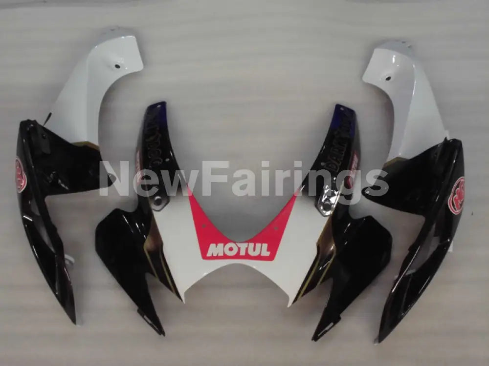 White and Black Blue Dark Dog - GSX-R750 06-07 Fairing Kit