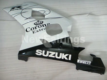 Load image into Gallery viewer, White and Black Corona - GSX-R600 04-05 Fairing Kit -