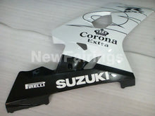 Load image into Gallery viewer, White and Black Corona - GSX-R750 04-05 Fairing Kit