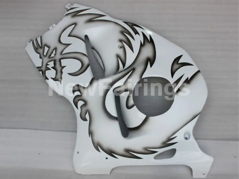 White and Black Dragon - GSX1300R Hayabusa 99-07 Fairing