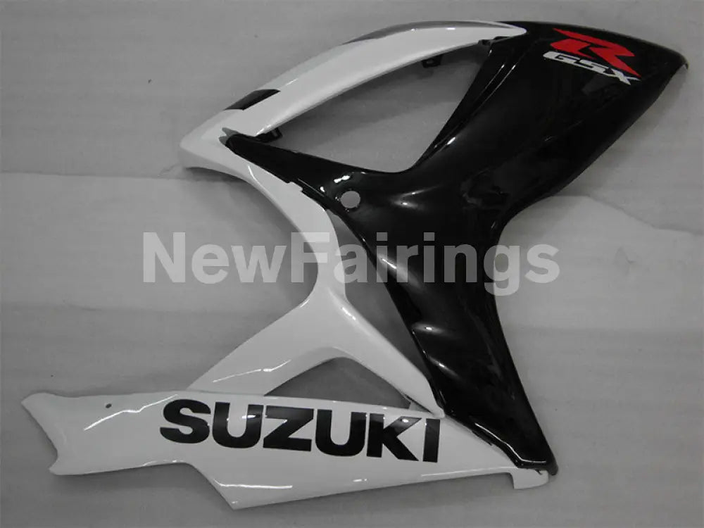 White and Black Factory Style - GSX-R600 06-07 Fairing Kit