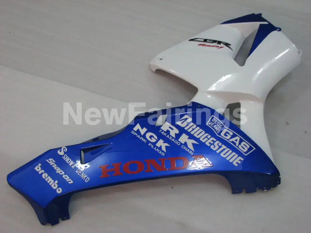 White and Blue HRC - CBR600RR 05-06 Fairing Kit - Vehicles &