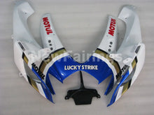 Load image into Gallery viewer, White and Blue Lucky Strike - GSX-R600 06-07 Fairing Kit -