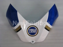 Load image into Gallery viewer, White and Blue Lucky Strike - GSX-R750 06-07 Fairing Kit