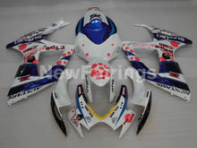 Load image into Gallery viewer, White and Blue Red Dark Dog - GSX-R600 06-07 Fairing Kit -